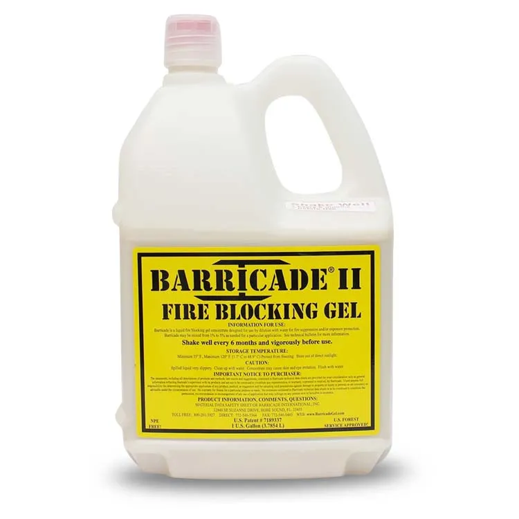 Barricade Fire Gel 1 gallon