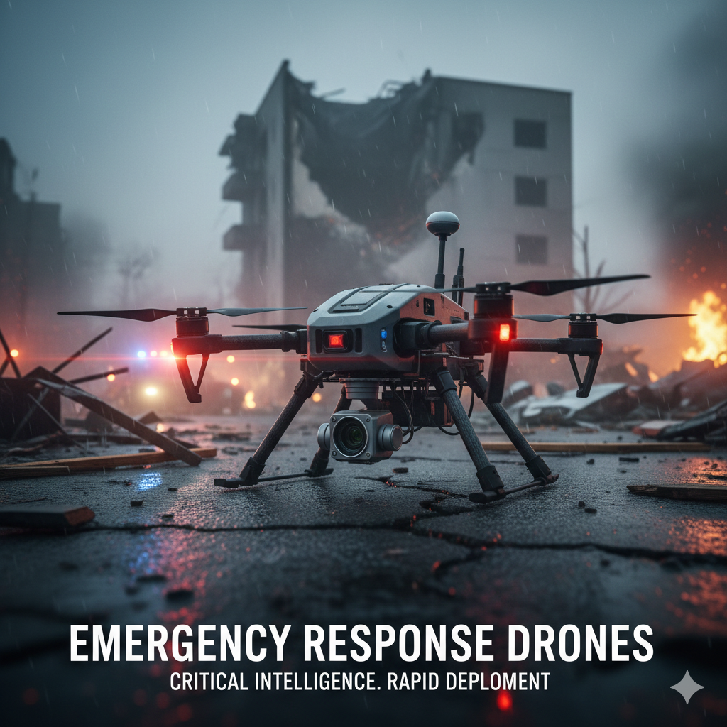 Emergency Response Drones