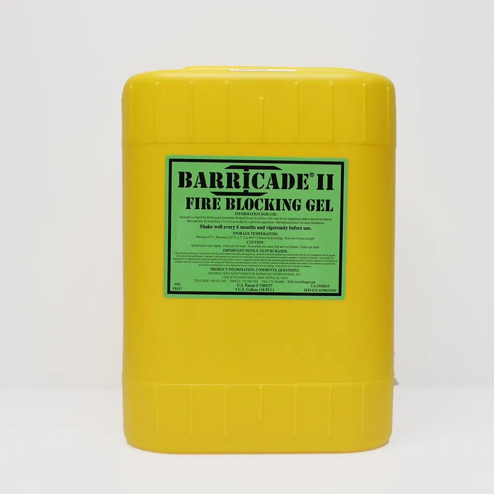 Barricade Fire Gel – 5 Gallon