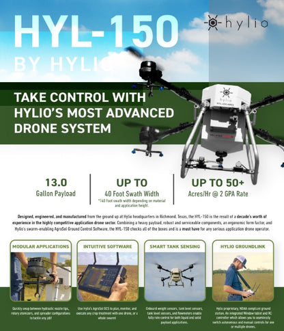 Hylio ARES HYL-150 CP-D-150 Drone