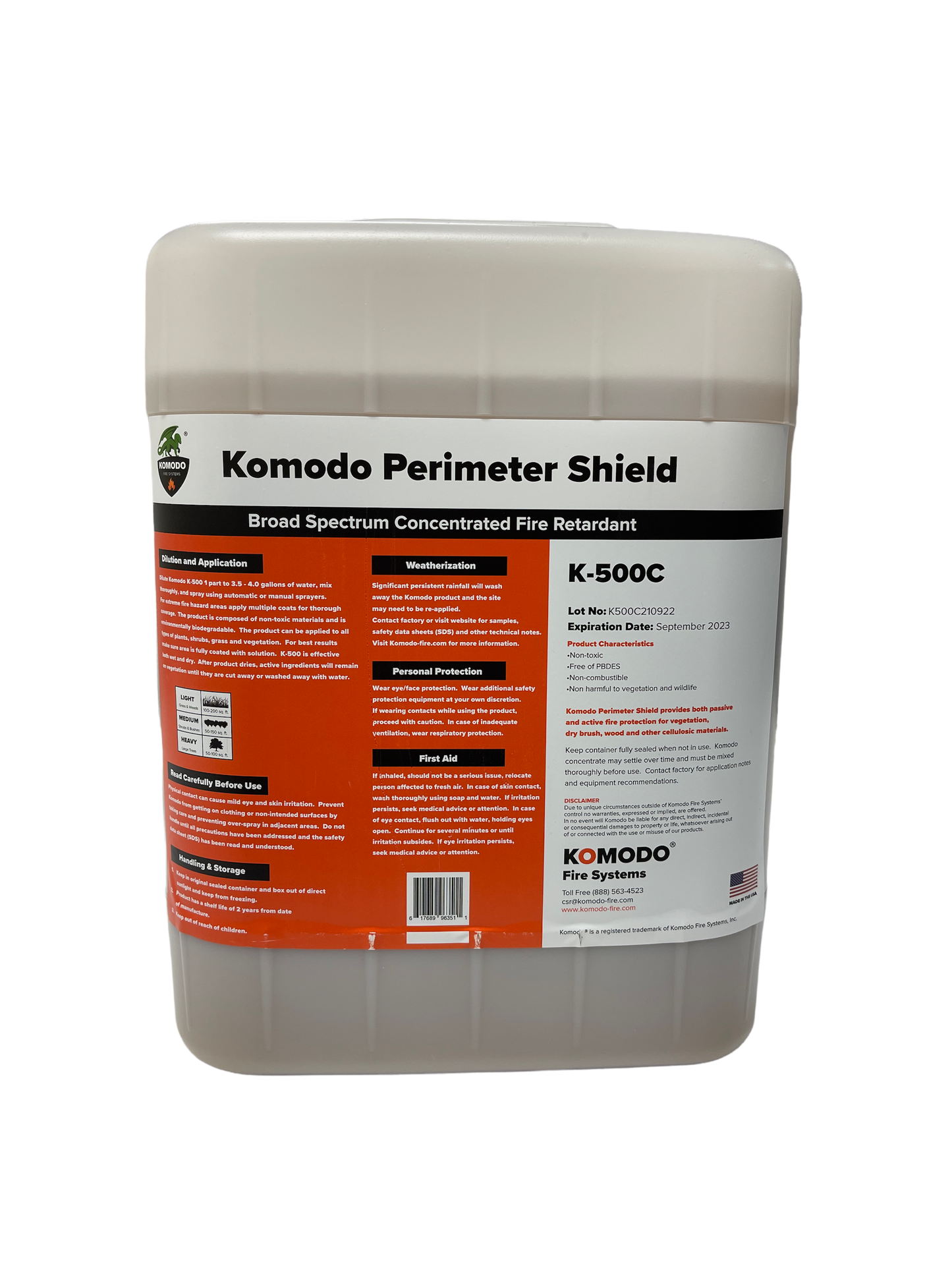 K500C Ready-to-Use 5 Gallons