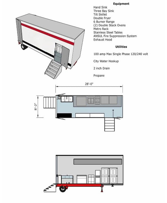Pup Kitchen Trailer